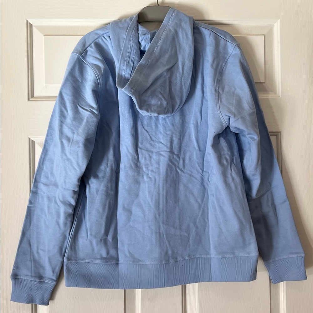 Pact Women's Light Blue Zip-Up Hoodie - Picture 8 of 9
